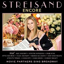 Cover art for Encore: Movie Partners Sing Broadway by Barbra Streisand