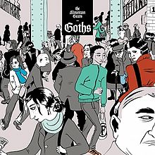 Cover art for Goths by the Mountain Goats