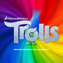 Cover art for Trolls: Original Motion Picture Soundtrack by Various artists