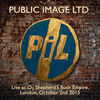 'Live at O2 Shepherd's Bush Empire' by Public Image Ltd